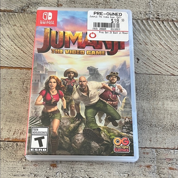 Other - Jumanji: The Video Game for Nintendo Switch
